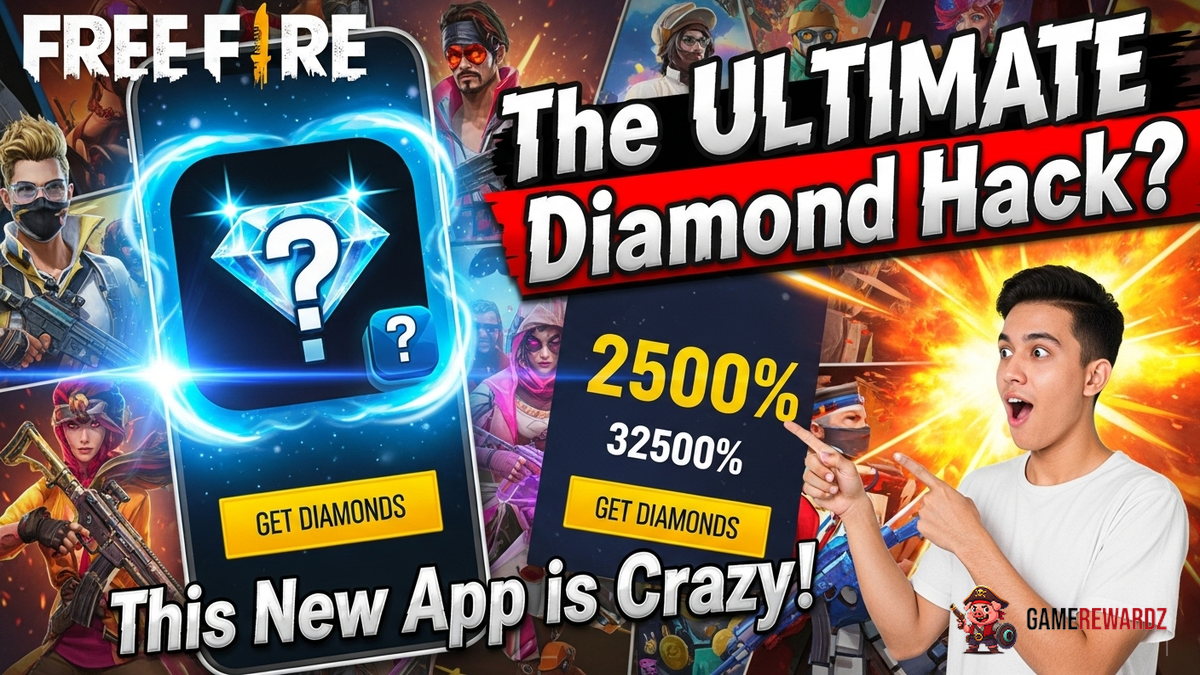 Free Fire: The ULTIMATE Diamond Hack? This New App is Crazy!